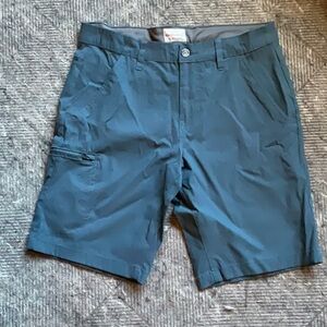 Blue Cargo Shorts